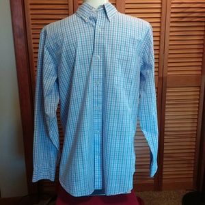 Lands' End Men's Long Sleeve Dress Shirt